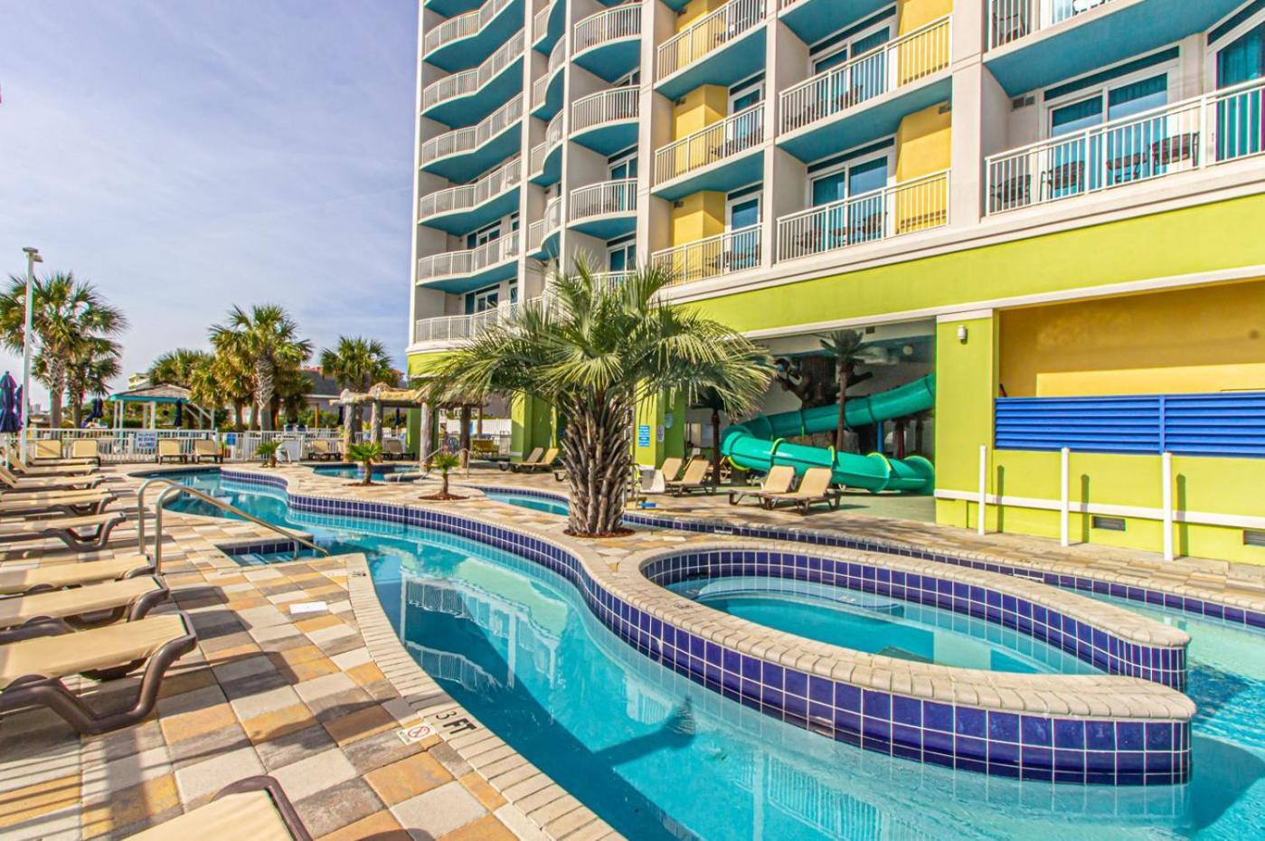 Towers On The Grove 724 Direct Oceanfront Suite Sleeps 6 Guests 默特尔比奇 外观 照片